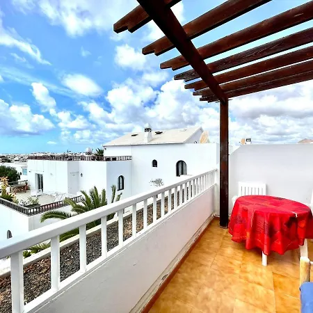 Apartment Nice With Pool Views, Wifi And Terrace, Near Playa Los Charcos *