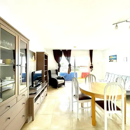 Apartament Nice With Pool Views, Wifi And Terrace, Near Playa Los Charcos